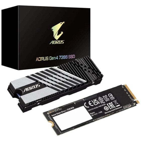 GIGABYTE AORUS Gen4 7300 NVMe SSD, PCIe 4.0 M.2 Typ 2280 - 2 TB