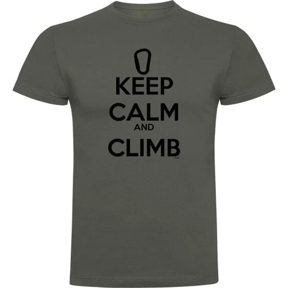 KRUSKIS Keep Calm And Climb short sleeve T-shirt