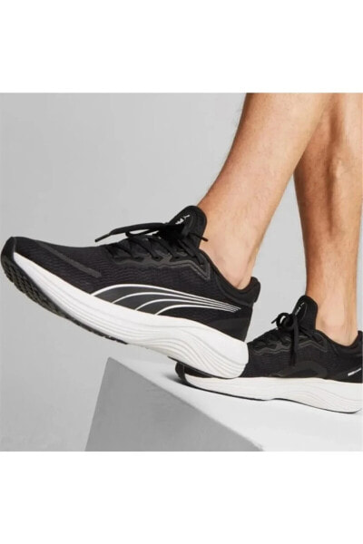 378776-01 Puma Scend Pro Erkek Spor Ayakkabı Black-White