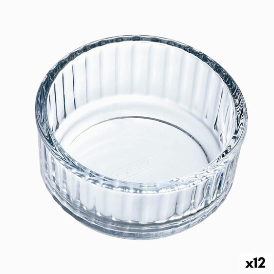 Форма для флана Pyrex Classic Vidrio Круглый Прозрачный 10 x 10 x 5 cm (12 штук)