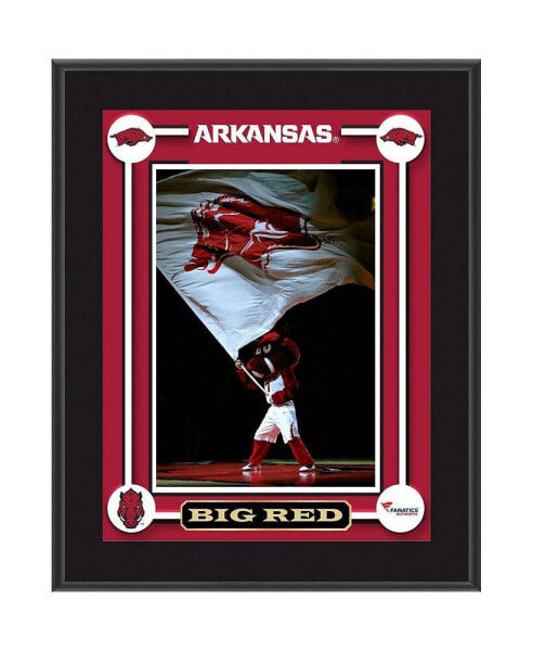 Arkansas Razorbacks Tusk 10.5" x 13" Sublimated Mascot Plaque