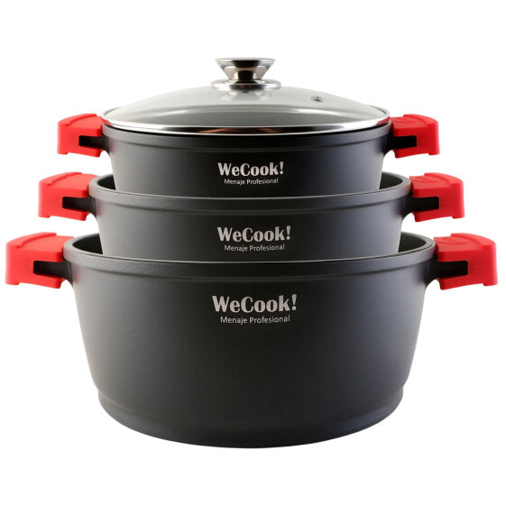 Набор посуды для готовки wecook Kochtopf Set WCOK-STONE3 (6-предметный)