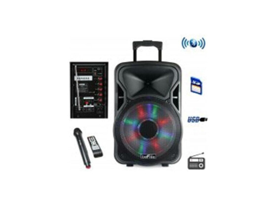 Befree Sound BFS-4400 12" Bluetooth Rechargeable RGB Party Speaker