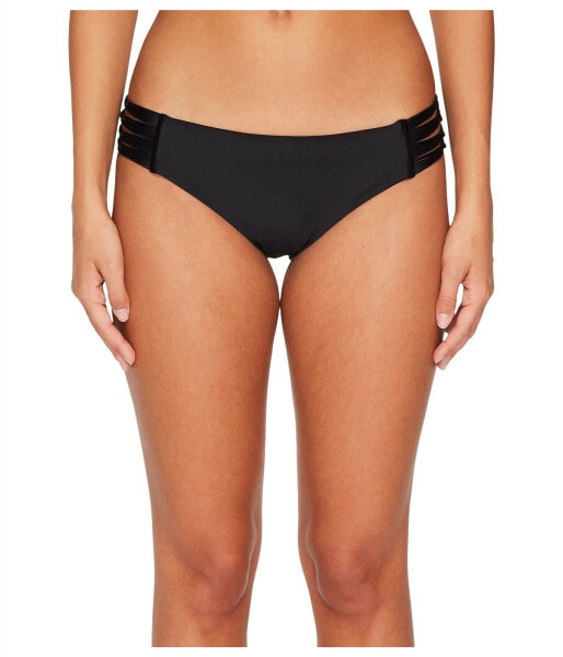 Body Glove Smoothies Ruby Low Rise Bikini Bottom Sz. Large (Black) 150004