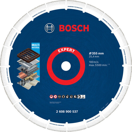 Bosch EXPERT Diamond Metal Wheel Trennscheibe, 355 x 25,4 mm