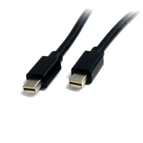 StarTech.com 2m (6ft) Mini DisplayPort Cable - 4K x 2K Ultra HD Video - Mini DisplayPort 1.2 Cable - Mini DP to Mini DP Cable for Monitor - mDP Cord works with Thunderbolt 2 Ports - M/M - 2 m - Mini DisplayPort - Mini DisplayPort - Male - Male - 3840 x 2160 pixels