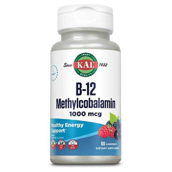 KAL Methylcobalamin 1000mcg Vitamins 60 Tablets