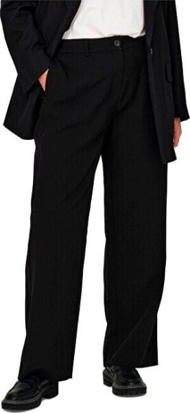 Dámské kalhoty CARLANA-BERRY Straight Fit 15300118 Black
