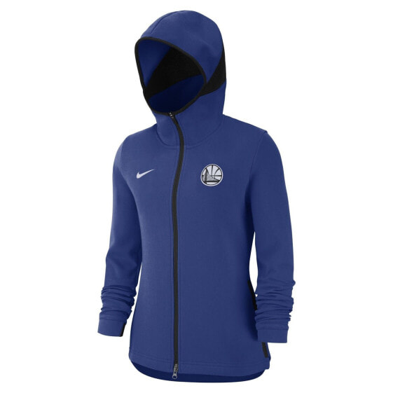 [AO2044-495] Womens Nike NBA Golden State Warriors Showtime Hoodie