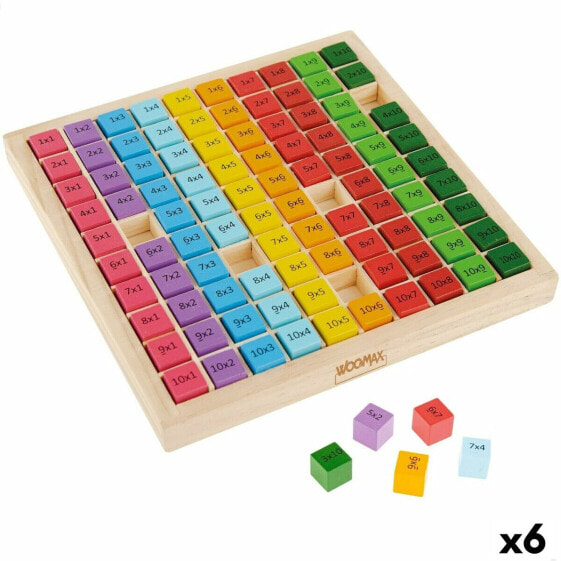 Игрушка развивающая для малышей WooMax Skills game 101 предмет 19 x 2 x 19 см (6 штук)