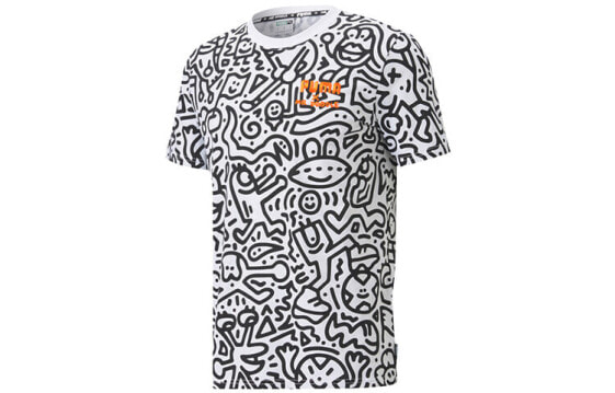 Puma X Mr Doodle Aop Tee 短袖T恤 男款 / Футболка Puma X Mr Doodle Aop Tee T 59864202