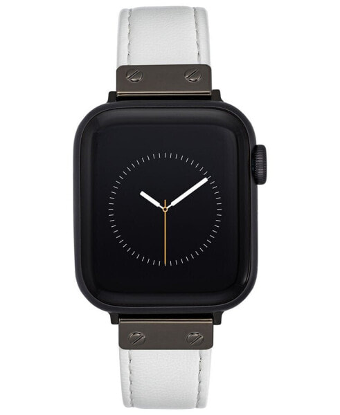 Ремешок для часов женский Anne Klein белый, подходит для Apple Watch 42/44/45/Ultra/Ultra 2