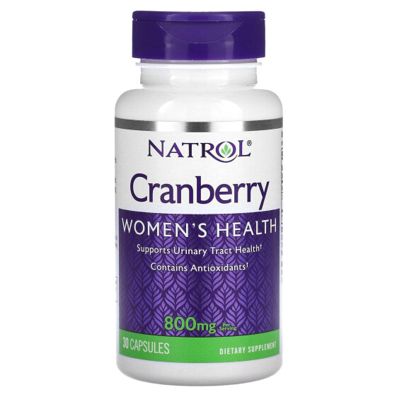 Cranberry, 800 mg, 30 Capsules (400 mg per Capsule)