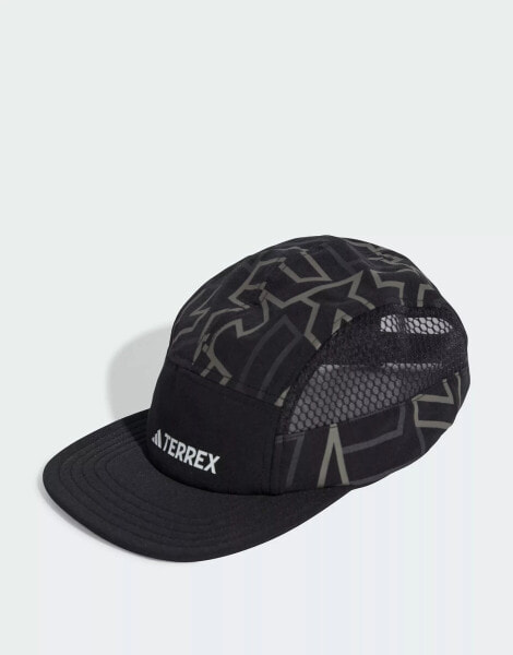 adidas Terrex Heat.Rdy 5-Panel Graphic cap in black