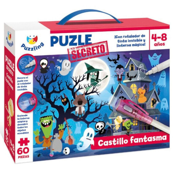 PUZZLING Invisible Ink Ghosts 60 Pieces Puzzle