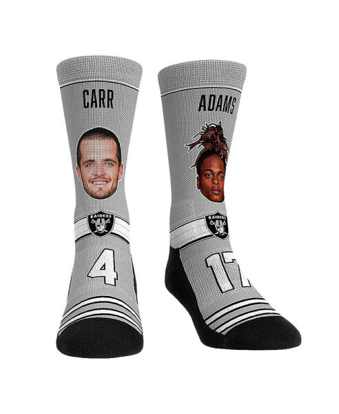 Носки Rock Em Derek Carr & Davante Adams Las Vegas Raiders Crew