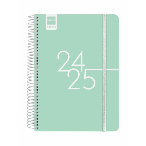 Diary Finocam Kart Mint A5 15,5 x 21,2 cm 2024-2025