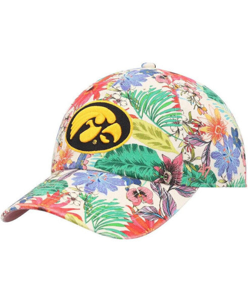 Women's Natural Iowa Hawkeyes Pollinator Clean Up Adjustable Hat