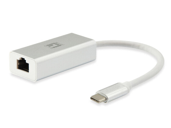 LevelOne USB-0402 - Wired - USB Type-C - Ethernet - 1000 Mbit/s - White