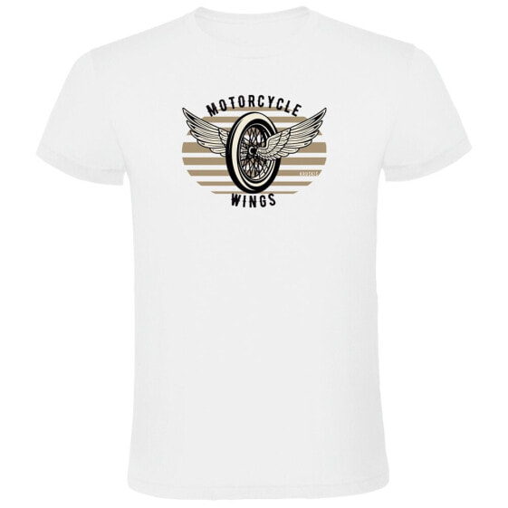 KRUSKIS Motorcycle Wings short sleeve T-shirt