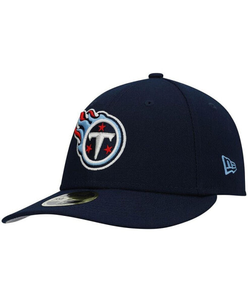 Men's Navy Tennessee Titans Team Low Profile 59Fifty Fitted Hat