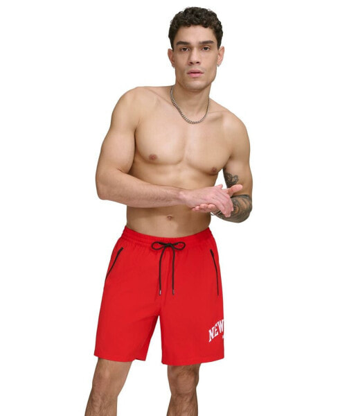 Men's Core Arch Logo Stretch 7" Volley Shorts