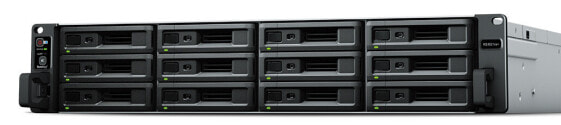 Synology RackStation RS3621XS+, Storage server, Rack (2U), Intel® Xeon®, D-1541, Black