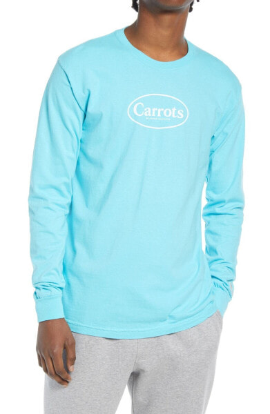 CARROTS BY ANWAR CARROTS 271766 Men's Long Sleeve T-Shirt, Size Small in Mint