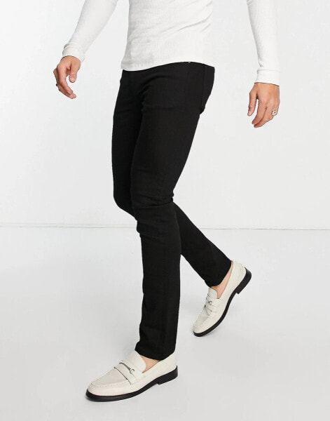 Dr Denim Chase skinny jeans in black