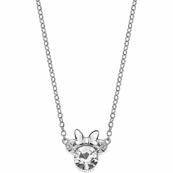 Beautiful silver Minnie Mouse necklace NS00006SAPRL-157