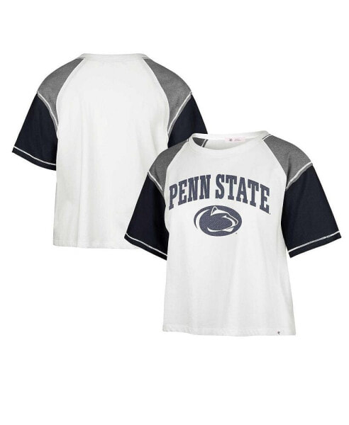 Футболка женская белая '47 Brand Penn State Nittany Lions Serenity Gia