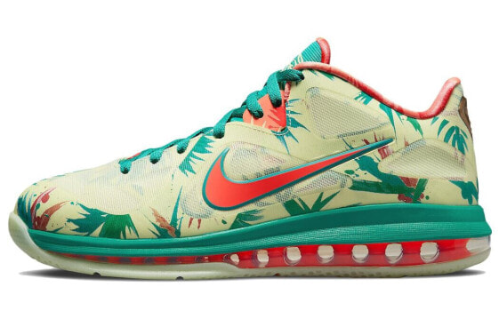 Кроссовки Nike Lebron 9 Low "White Lime and Bright Mango" 9 2022 DO9355-300