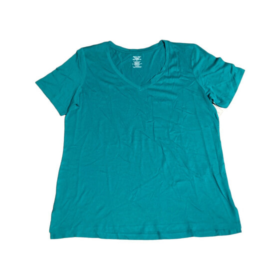 Member's Mark Ladies Essential Short Sleeve V-Neck Tee