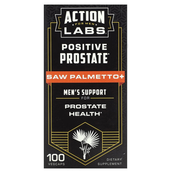 Positive Prostate, Saw Palmetto, Men's Support, 100 VegCaps
