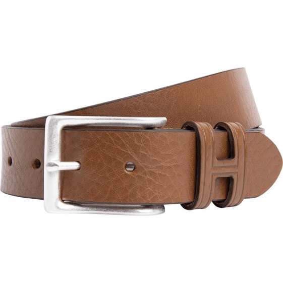 HACKETT Tack Stitch Keeper Belt