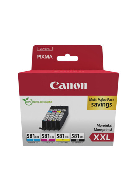 Canon CLI-581XXL Ink Cartridge C/M/Y/BK - Ink Cartridge
