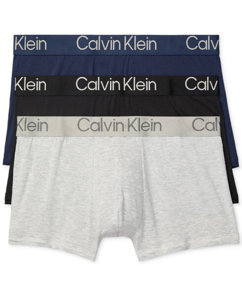 Men's 3-Pack Ultra Soft Modern Modal Trunk Underwear