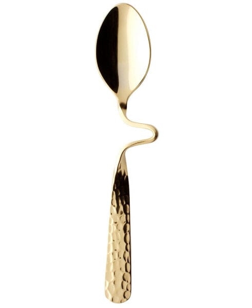 Flatware, New Wave Caffe Gold Espresso Spoon