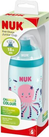 NUK Junior Cup 300 ml ustnik sportowy Ośmiornica błękit 255576 Nuk