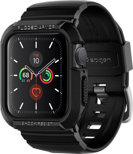 Ремешок для умных часов Spigen Rugged Armor Pro для Apple Watch 4/5 (40 мм) черный