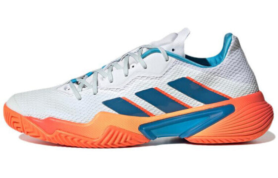 adidas Barricade 硬地球场网球鞋 白蓝橙 / Кроссовки adidas Barricade GW2963
