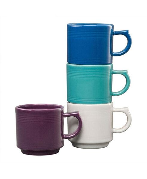 Stackable Mugs, Set of 4