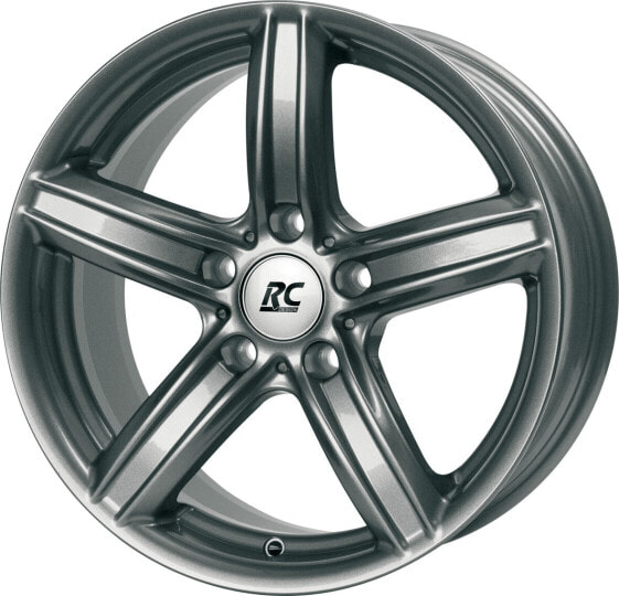 Колесный диск литой RC-Design RC21 titan-metallic lackiert 7.5x17 ET52 - LK5/120 ML72.6