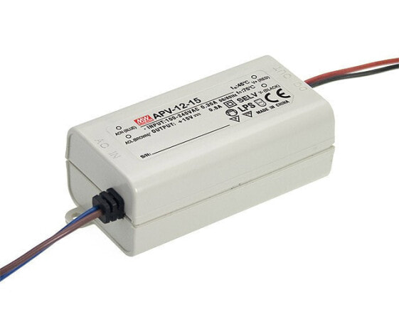 Meanwell MEAN WELL APV-12-12 - 12 W - 90 - 264 V - 47 - 63 Hz - 20 ms - 82% - Over voltage - Overload