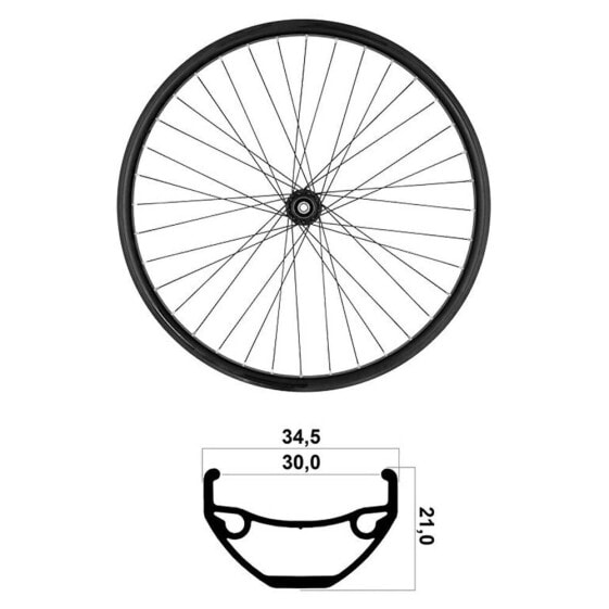 MVTEK 29´´ Tubeless MTB rear wheel
