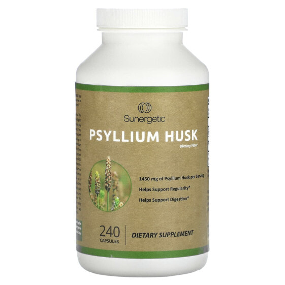 Psyllium Husk Dietary Fiber, 1,450 mg, 240 Capsules