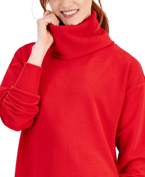 Women's Open-Back Long-Sleeve Pullover Top, Created for Macy's