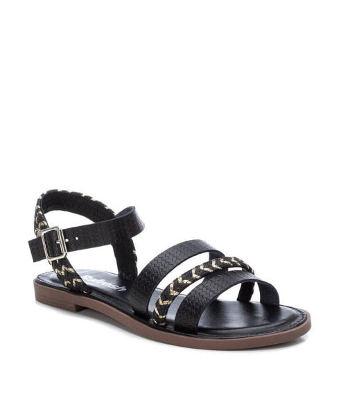 Women's Casual Flat Strappy Sandals By XTI