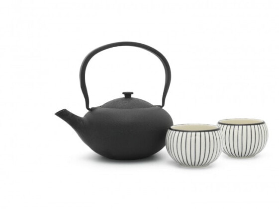 Bredemeijer Group Bredemeijer Shanxi - Single teapot - 1000 ml - Black - Cast iron,Porcelain - Infuser filter - Stainless steel