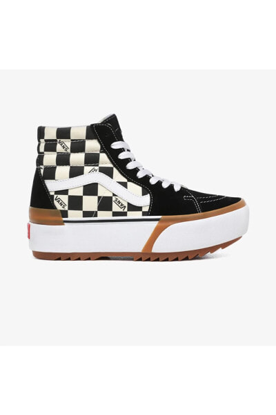 Ua Sk8-hi Stacked Kadın Platform Siyah Sneaker